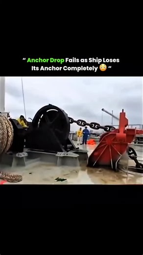 Gobal mind set on Instagram: "🚢 When a Simple Anchor Drop Becomes a Serious Incident! What seemed like a routine anchor drop quickly turned into a dangerous situation when the ship’s anchor detached and fell to the seabed! ⚓💥 Such incidents can occur due to worn-out equipment, faulty release mechanisms, or excessive tension on the anchor chain. While rare, they are a stark reminder of the risks involved in maritime navigation. 🌊 Beyond the immediate hazard to the ship, these failures raise co