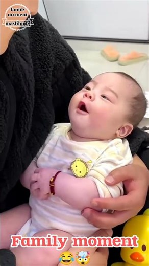 The Moment Our Baby Did the Funniest Thing Ever | Family Couldn’t Stop Laughing | family moment |