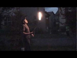 Blowing Fire with Flour