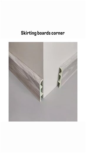 The Cinex Community on Instagram: "This is how pros get PERFECT inside corners — no fancy tools needed. 🪚✨ The video breaks down a traditional woodworking technique called a coped joint, used for inside-corner skirting boards (baseboards). Instead of forcing two angled cuts to meet, one board stays square while the other is carefully cut to match its exact profile using a simple coping saw. The result? A tight, clean, gap-free fit that still looks flawless even if the wall isn’t perfectly strai