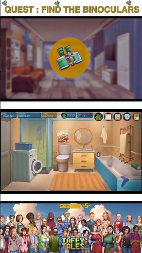 FIND THE BINOCULARS | TAFFY TALES |#quest #taffytales #fantasygames #gamer
