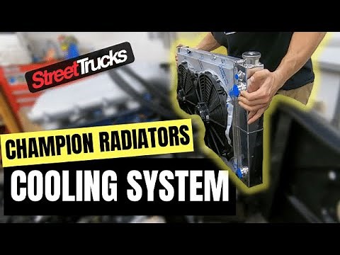 How to Install a Champion Radiator in a '67 C10 | Best Cooling System for LS Swapped C10 Trucks