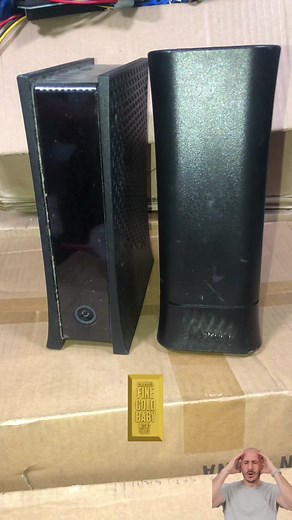 How much Gold Spectrum Modem & Router. #Gold #goldextraction #goldrecovery #fyp #ewaste #goldrecycle #spectrum #spectruminternet #recycling