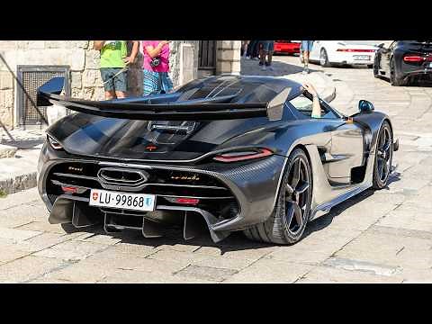 $3 Million Koenigsegg Jesko Attack - FAST Accelerations & Redline Revs !