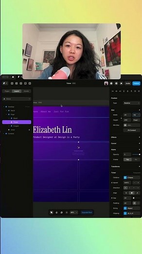 here's how you can make a marquee with framer in less than 60 seconds! #framer #ux #design