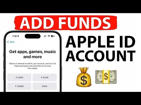 How to Add Funds to Apple ID Account (Step-by-Step)