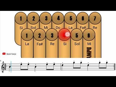 Llorando se fue - tutorial de zampoña