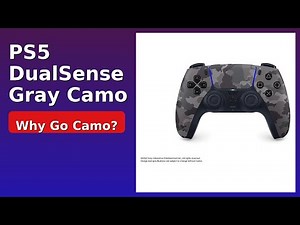REVIEW (2025): PS5 DualSense Gray Camo. Features.