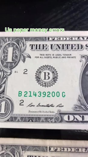 #bts #us#paper#money#error #틱톡 #foryou #돈#ebay