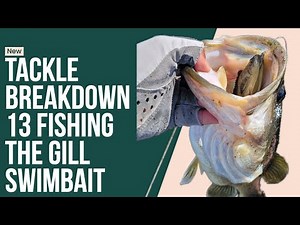 13 Fishing - Coalition Bait Co The Gill Swimbait for Super Calm and Clear Water