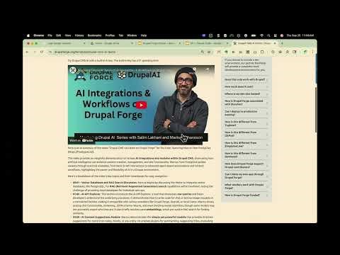 3 Ways to Use AI in Drupal: Chatbots, Smart Search, and Code Generation