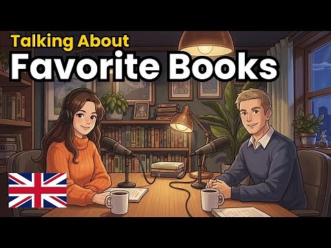 How to Talk About Favorite Books in English | English Conversation Practice