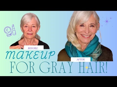 MAKEUP FOR SILVER STRANDS!