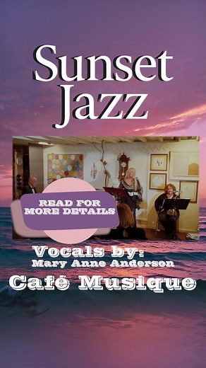 Indulge your senses with Café Musique — the French twist in this month’s Sunset Jazz lineup. 🇫🇷🎶 A “plat du jour” of jazzy classics, fine wine, and Maui sunsets. 🎤 Mary Anne Anderson – Vocals 🎹 Paul January – Keys / Trumpet 🎻 Dave Graber – Bass 🥁 Jimmy C – Drums / Vocals 📅 Sunday, November 23 | 5–7 PM 📍 Maui Ku‘ia Estate Chocolate Factory, Lahaina 🎟️ MauiChocolate.com/pages/sunset-jazz | JazzMaui.org ✨ Sunset Jazz — where chocolate, culture, and music blend seamlessly. #SunsetJazz #Jaz