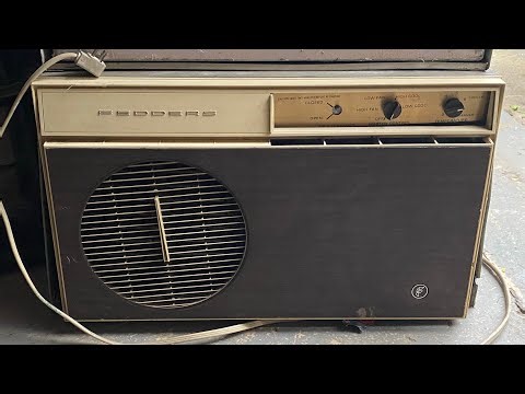 1986 Fedders Weather Wheel Air Conditioner - Startup/Shutdown