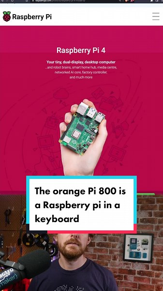 It looks like Pi 400, but it’s a Pi 800 and it runs on Chrome OS! #raspberrypi #pi400 #pi800 #arduino #makersgonnamake