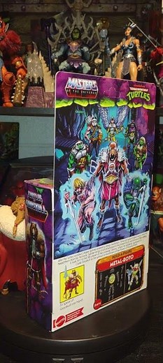 Masters of the Universe Origins Turtles of Grayskull Splinter Skull Figure #heman #motucollector