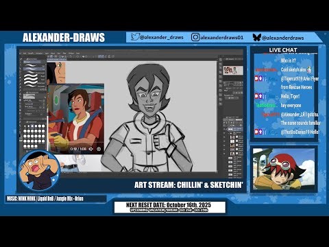 Twitch Livestream: 67th Art Raffle - 09/26/2025