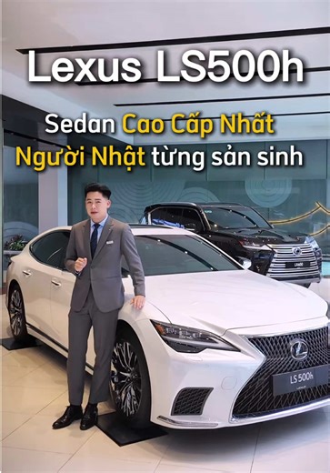 Mời các bạn cùng chiêm ngưỡng Lexus LS500h - Đẳng Cấp Sedan Hạng Sang Cao Cấp người Nhật từng sản sinh ra. @𝐁𝐚̉𝐨 𝐏𝐡𝐮́𝐜 #LexusTrungTamSaiGon #LS500 #LexusLS #Sedan #LuxuryCars