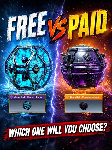 EPIC Vs legendary Storm Ball Comparison 🤯