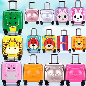 [Hot Item] Customize Pattern Fashionable Cartoon Suitcase Bag Kids Luggage & Travel Bags Children Travel Trolley Luggage Bag