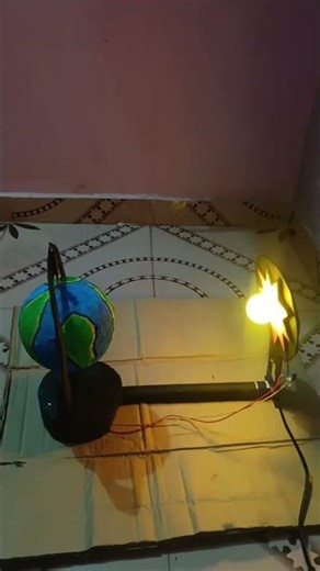 earth rotation working model science project