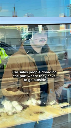 It’s a full mental prep in this weather 🥶 #carsales #sales #salesman #ford #cars | Ourisman Ford of Manassas