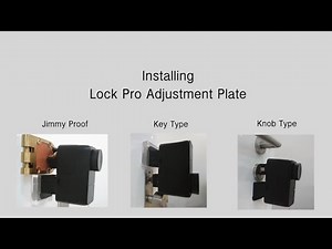 Installing SwitchBot Lock Pro Adjustment Plate