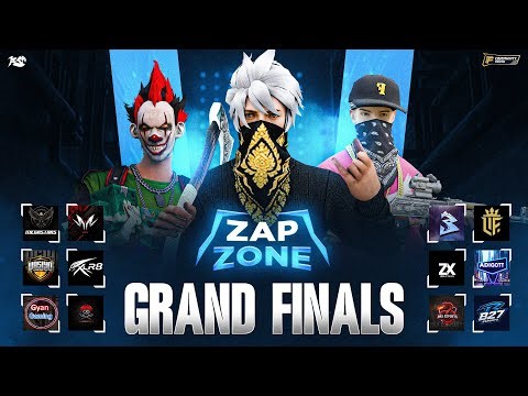 ZAP ZONE SEASON 1 || GRAND FINALS || FT.GG,TIM,VASIYO,RBX ETC ‪@FreeFireIndiaOfficial‬