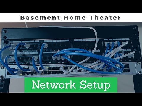 Basement Home Theater - Network Setup & How To Guide