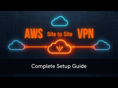 AWS Site to Site VPN with Transit Gateway Complete Setup Guide
