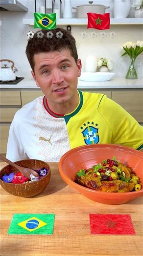 Brazil vs Morocco Food
