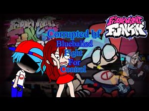 FNF are reacting to corrupted BF- Blueballed Fight for control- pibby corrupted part 36