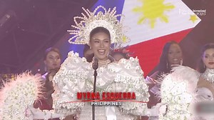 Myrna Esguerra has arrived on the Miss International stage and owning every second! #BinibiningPilipinas #MissInternational2025 #MyrnaEsguerra #MyrNanaloNa | Binibining Pilipinas