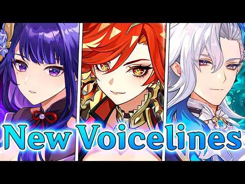 Finally! Every Archon Voice Lines about Mavuika! ft. Nahida, Ei, Venti, Zhongli | Genshin Impact 6.5