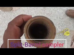 split-Barrel Sampler (Spoon)sub soil investigation (soil test)ASTM-D 1586