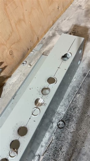 The electrician was cutting holes in one of the electrical boxes on my new shop and I saw his hole cutter was dull so I pulled out these carbide tipped @Diablo Tools hole cutters for him to try and to finish off the cuts. They are well designed and with the depth stop and the spring on the center drill to eject the cut out and with the quick cutting carbide tips the metal is cut quick and everything stays nice and cool #diablotoolsambassador #tools #work