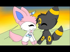 Sylveon x Umbreon e Espeon x Jolteon || Mini filme || Animation ~ Flipaclip
