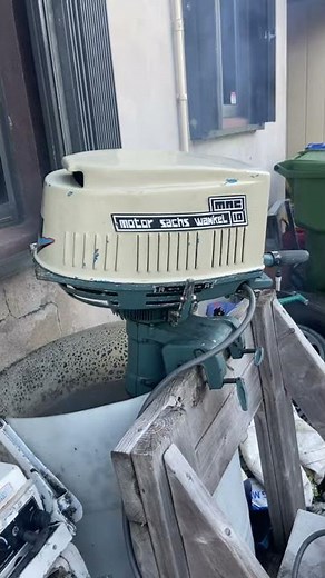 1969 Sachs Wankel MAC10 KM48 Rotary Outboard Motor