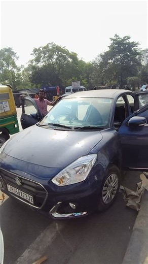 Maruti Suzuki Dzire customise seat cover Android system install damping 4 speaker install #tending