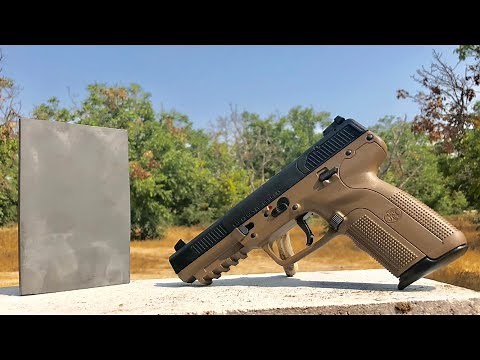 Is Tungsten carbide BulletProof? - FN 5.7 vs steel