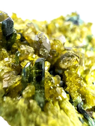 Natural Rare Diopside and Clinochlore Crystal Cluster on Matrix Afghanistan Mineral - Etsy