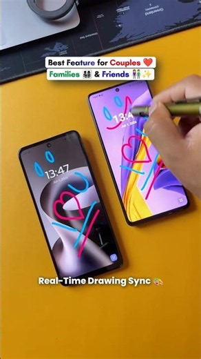 Best Android Feature for Couples, Family & Friends ❤️ Draw Live Across Multiple Phones 🎨
