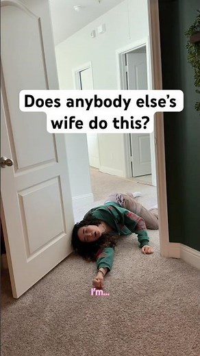 My Wife Is SO Dramatic.. #couples #marriedlife