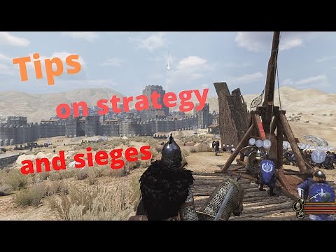 Mount & Blade II: Bannerlords - How to win wars and how to do sieges with full equipment