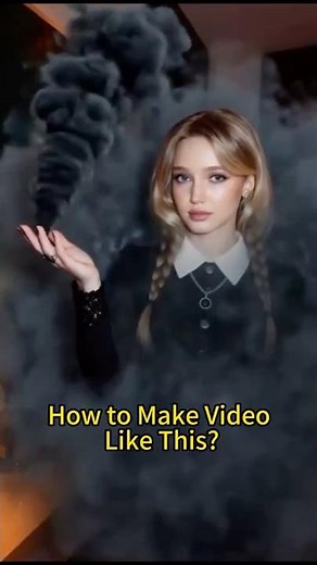 Wendsday Vibe Transformation - Halloween AI Video Trend