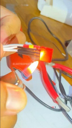 A cable sleeve is needed to tidy up the cable! #electrical #electric #electrician #engineering