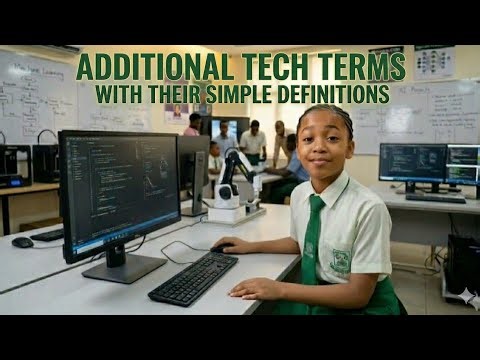 Additional tech terms with their simple definitions