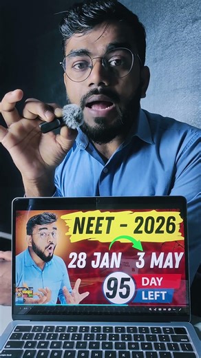 95 Days Left in NEET 2026 🔥 | Complete Study Plan + Strategy to Crack NEET | Daily Targets