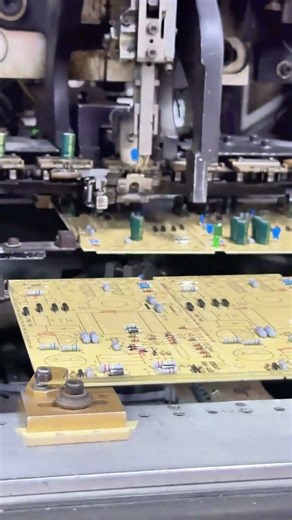 Vertical AI chip inserter for wave soldering comes from Shenzhen East Line Factory #aichip